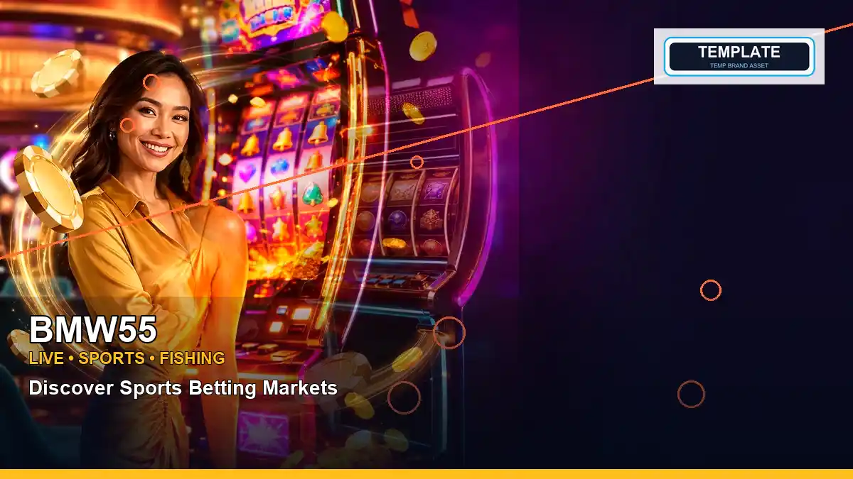Colourful fishing-game artwork showing an adult Filipina player enjoying a mobile-friendly casino-style gaming experience