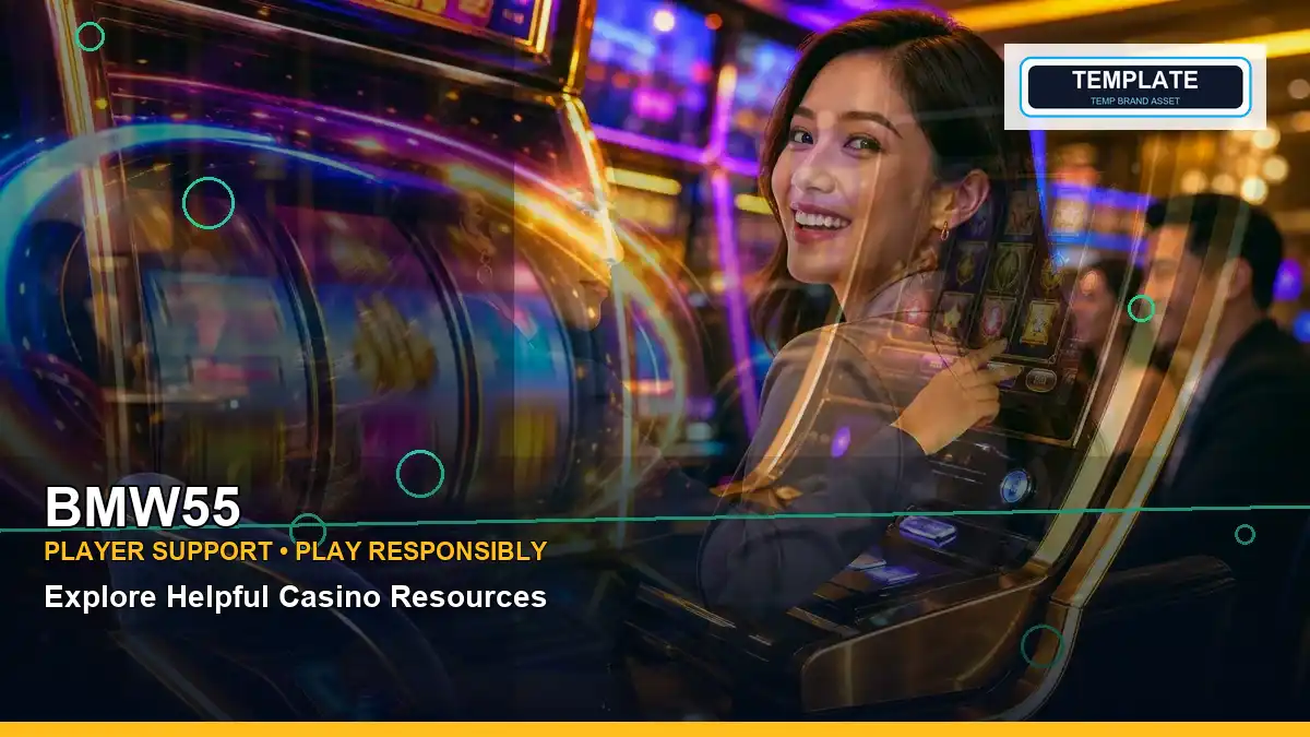 A mobile phone positioned on the left, displaying a responsive casino game lobby for convenient play.