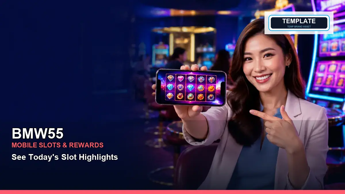 BMW55 mobile casino games shown in a dynamic layout that highlights responsive play on phones and tablets